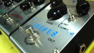 Video thumbnail for Biyang CH7 Chorus by KDM Pedals (KDM Effects Pedals)
