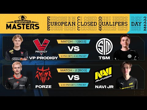 Forze vs NAVI Jr — EU Closed Qualifiers — Skyesports Masters 2024