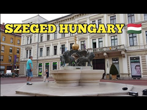 WALKING IN SZEGED HUNGARY 2022 - This is What It's Like!