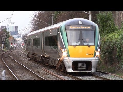 Irish Rail 22000 Class Intercity Train 22208 - Sydney Parade, Dublin