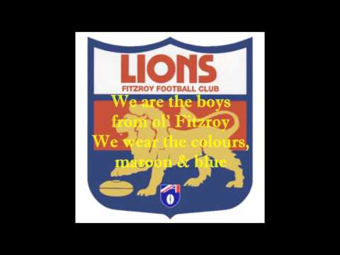 Fitzroy Lions theme song (Lyrics)