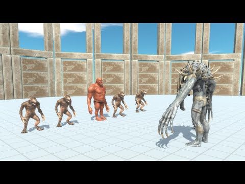 HILL GIANT WITH 4 WEREWORLF VS BOSSES | Animal Revolt Battle Simulator