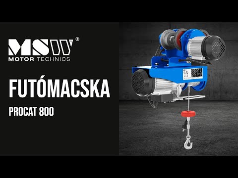 Videó - Futómacska - 800 kg