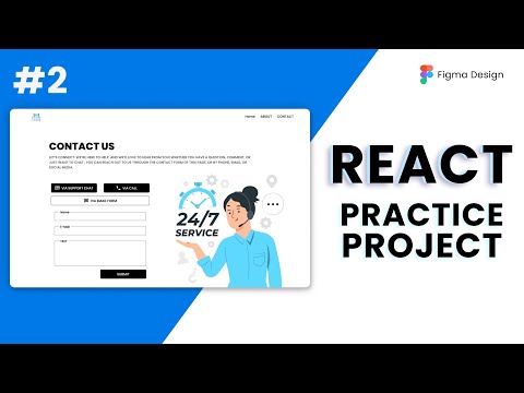 Project 2 - Contact Us | 10 React Projects for Beginners