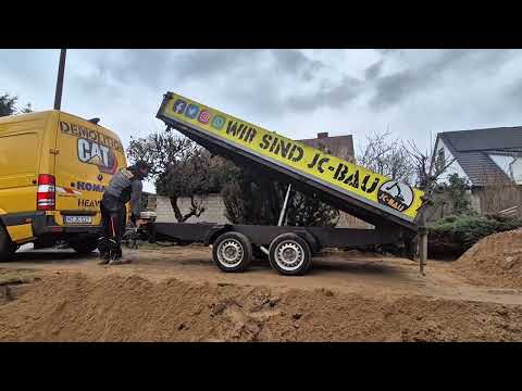 Benzin⛽️  Hydraulikaggregat für Humbaur 3,5to Anhänger | HONDA |