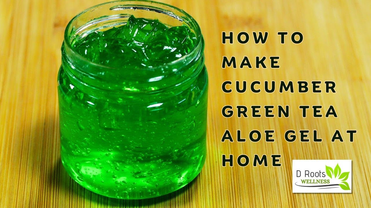 Simple Formulation of Cucumber and green tea Aloe Gel.
