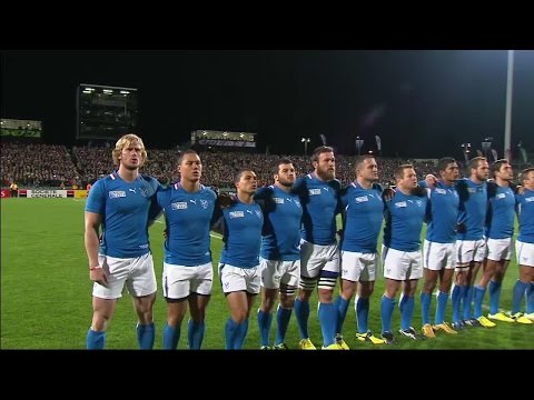 ANTHEM: Namibia belt out Land of the Brave