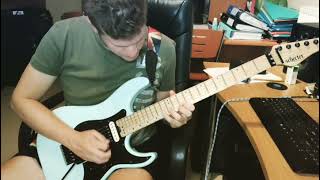 At Vance - Princess Of The Night guitar solo cover by George Bourogiannis