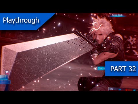Final Fantasy VII Remake Full Gameplay Walkthrough  No Commentary - Part 32