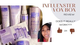 INFLUENSTER VOX BOX // DARK & LOVELY BLOW OUT // 7 DAY REVIEW