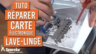 Comment changer la carte électronique d\'un lave-linge ?