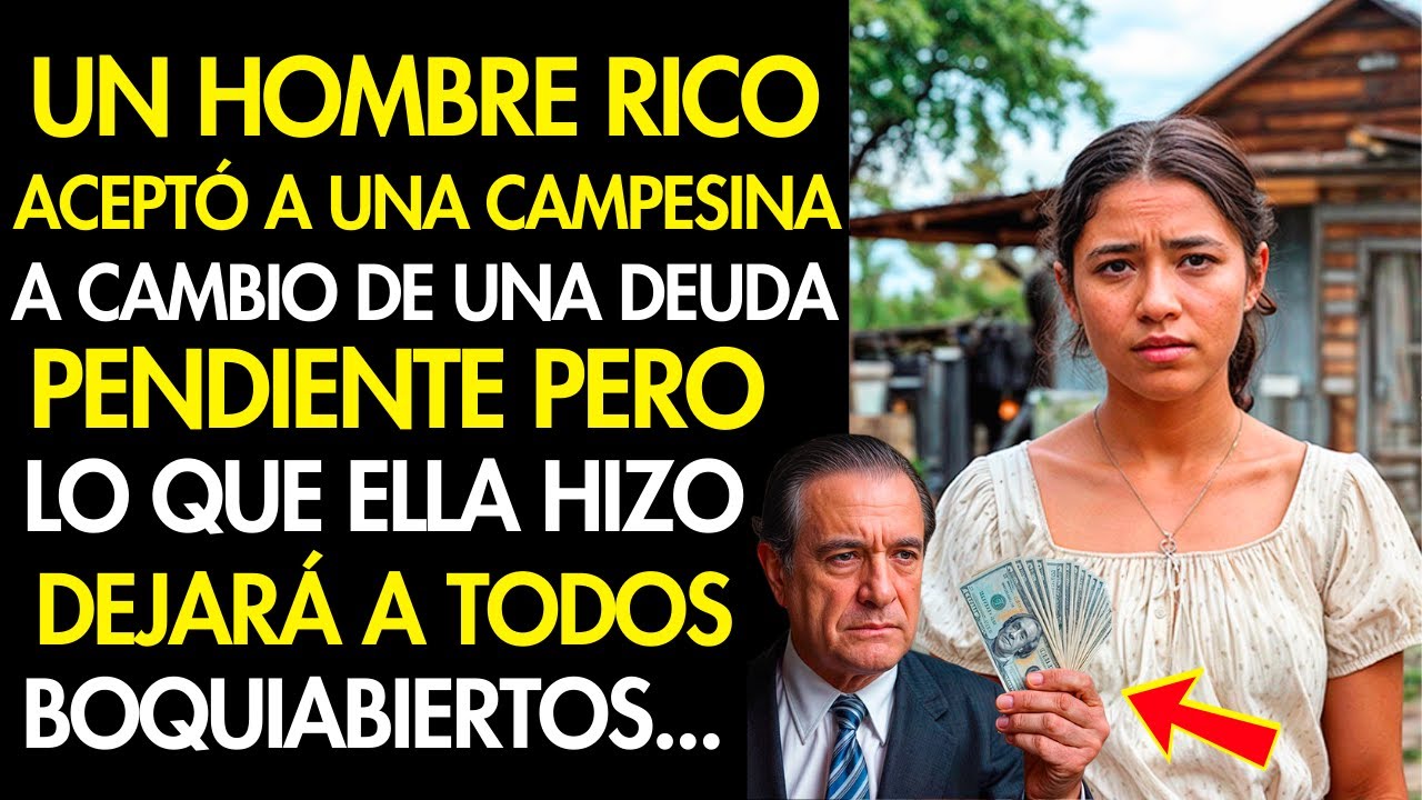 Tras Fallecer su Padre, la Madrastra la dio a un Hombre Rico para Cancelar sus Deudas… Historia Real