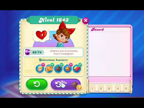 Candy Crush Saga Soda Level 1643