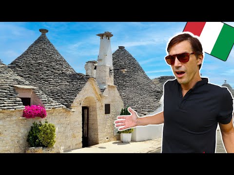 PUGLIA'S TRULLI Cone Homes in Alberobello Italy 🏠🇮🇹