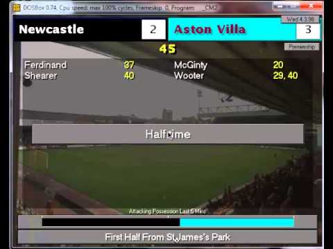 Top of the Table Clash Vs Villa - Championship Manager 2 96/97