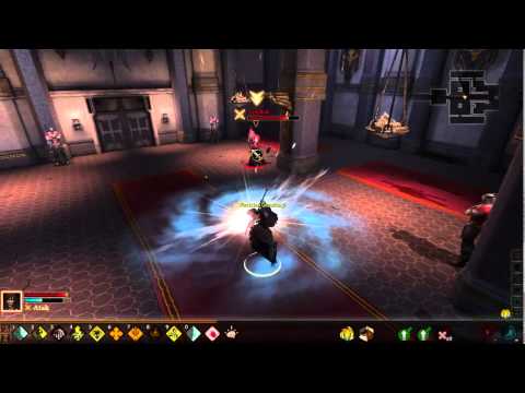 Dragon Age 2 Act 2 Final Boss Arishok vs Mage Hawke on Nightmare