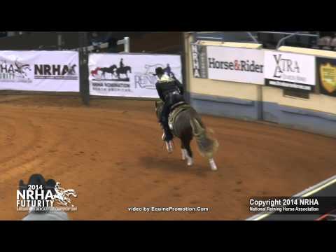 All About Magnum ridden by Kelle L Smith - 2014 NRHA Futurity (NP Futurity First Go)