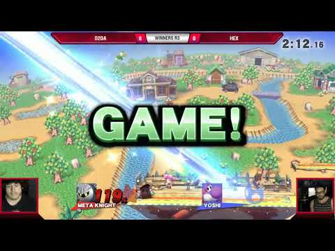 VS Weekly 6/29/17 - Winners R3 - D2da (MK) vs Hex (Yoshi) - Smash 4