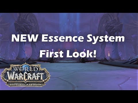 [BfA] First Look Healing Essences in 8.2