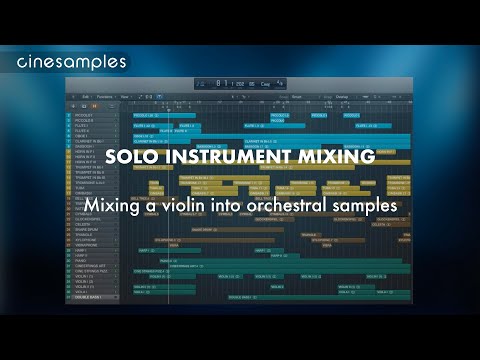 Mixing a Solo Instrument with Samples | Cinesamples Tutorial with Tim Starnes