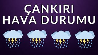 Çankırı 15 Günlük Hava Durumu