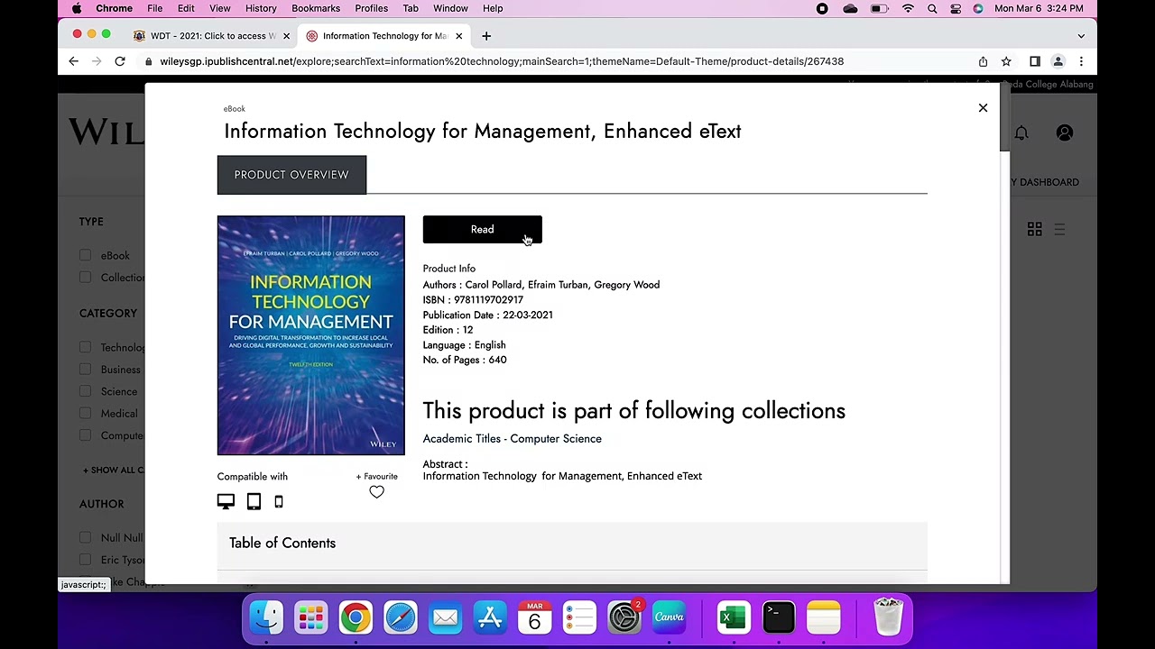 How to Access the Wiley Digital Library in the SBCA OpenLMS