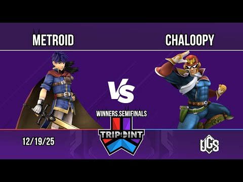 Tripoint Smash: The Finale - Winners Semifinals - metroid(Ike) Vs. Chaloopy(Captain Falcon)