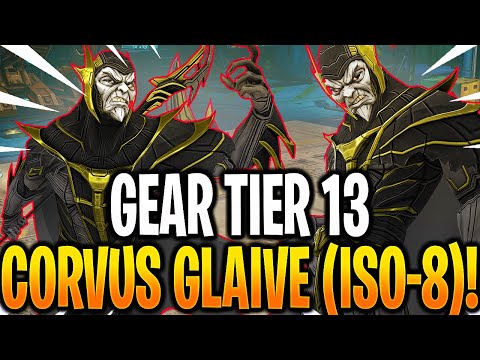 *NEW* G13 CORVUS GLAIVE (WITH ISO-8) SHOWCASE & GAMEPLAY! - MARVEL Strike Force - MSF