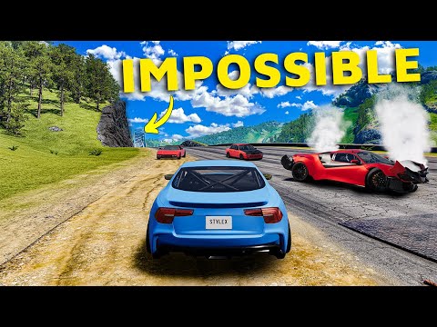 IMPOSSIBLE UPHILL CHALLENGE! - BeamNG