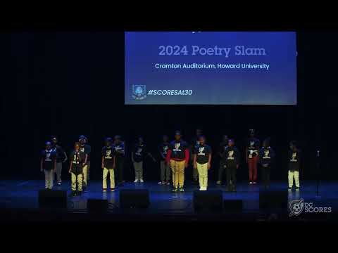C.W. Harris Elementary School Performs at the 2024 DC SCORES Eastside Poetry Slam