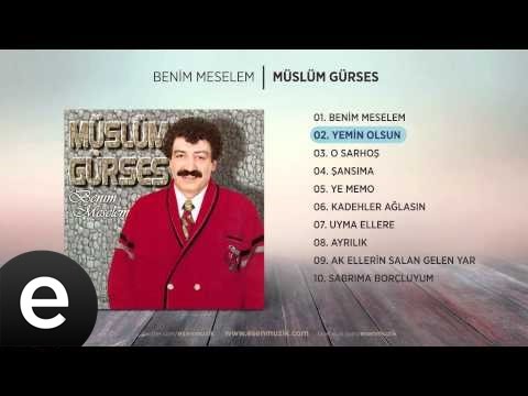 Yemin Olsun (Müslüm Gürses) Official Audio #yeminolsun #müslümgürses - Esen Müzik