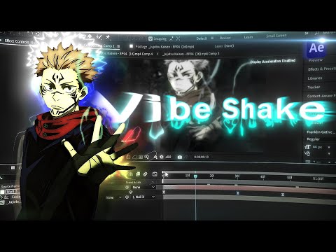 SMOOTH Vibe Shake in After Effect | AMV | Tutorial | XXAHID