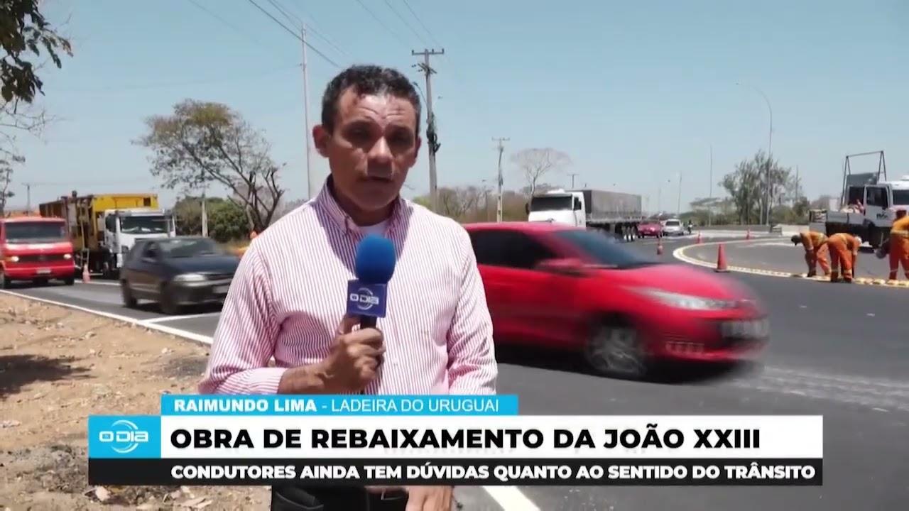 Obra de Rebaixamento da Av João XXIII custou R$ 46 milhões e tem trânsito confuso 06 09 2024