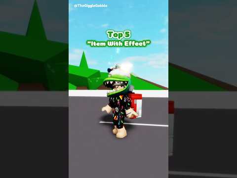Top 5 Items with Effects in Roblox Brookhaven RP!? Pt.7 #roblox #brookhaven #shorts