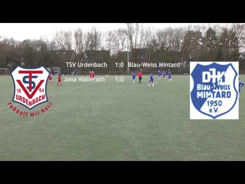 TSV Urdenbach U17 gegen DJK Blau-Weiss Mintard Zusammenfassung
