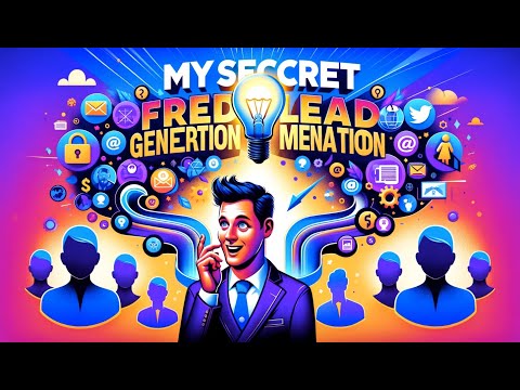 My Secret Free Lead Generation Method - Beginners Guide