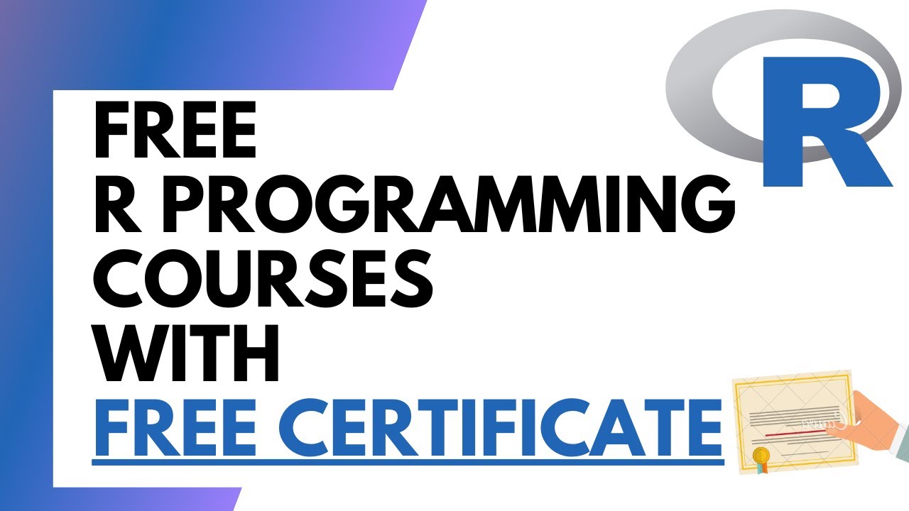Free R Programming Courses with Certificate | R Programming Online Tutorial Courses for Beginners