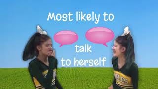 Katie 2018 Cheer-end video (volume on)