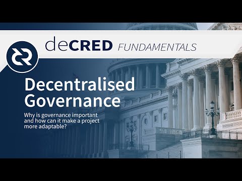 Why is governance important - Decred Fundamentals