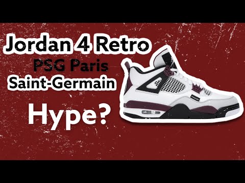 Jordan 4  PSG On feet