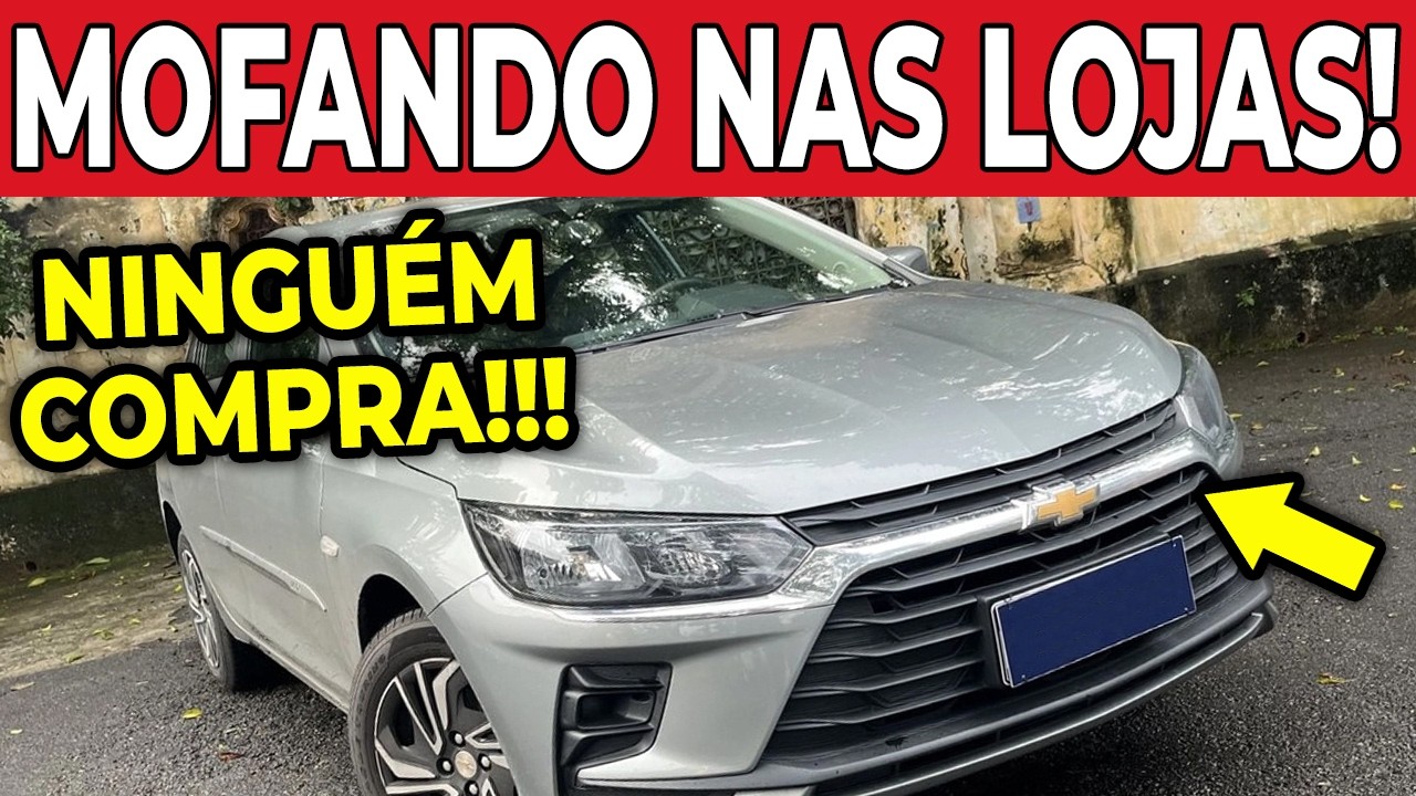 🚨😱 9 CARROS ENCALHADOS NAS LOJAS QUE NINGUÉM QUER COMPRAR!