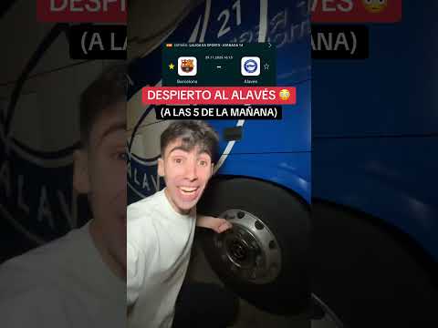 DESPERTÉ AL RIVAL DEL BARCELONA