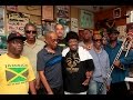PERCY SLEDGE & Rosa with Fab 5 in rehearsal Kingston Jamaica Feb 28 -2014