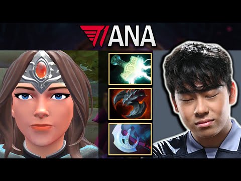 Mirana Dota 2 Gameplay T1.Ana with Mjolnir and Satanic
