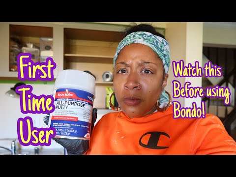 Bondo (All Purpose Putty): PLEASE WATCH BEFORE YOU USE !!!