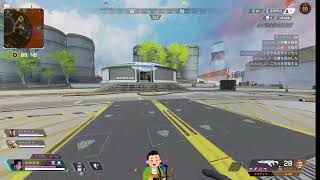 APEX初心者による本気でダイヤ目指したい男の配信　４日目
