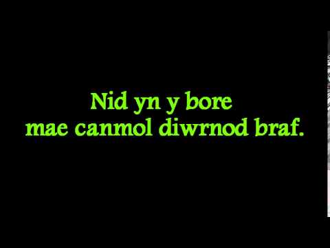 (learning Welsh) PNT ze DAY 127 nid yn y bore mae canmol diwrnod braf