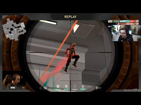 Fnatic Derke insane op shot vs C9 blue