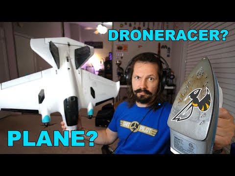 Droneracer tries FPV Fixed Wing