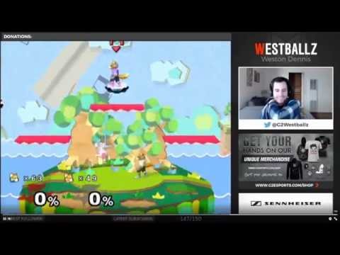 Westballz gets rekt by level 4 Fox CPU